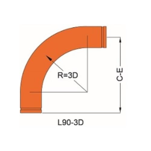Shurjoint L45-3D 45 Degree Elbow